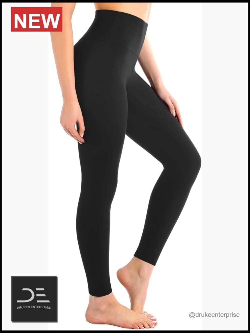 High Waisted Leggings for Women - Soft, Non See-Through Yoga Pants for Gym